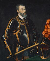 Emperor Charles V, King of Spain from 1516 to 1556