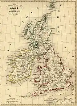 Map of the UK