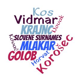 Slovene surnames