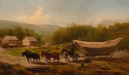 conestoga wagon in 1883