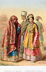 Tatar traditional costume