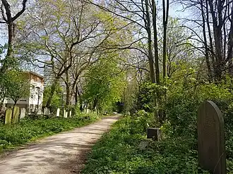 cemetery, graves, Tower Hamlets Cemetery Park