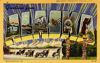 Alaska postcard