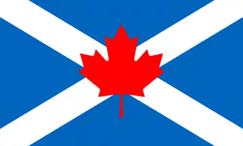 Flag of Scottish Canadians