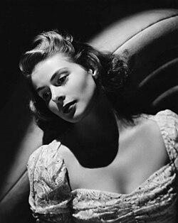 Ingrid Bergman, one of Sweden’s great actresses who won three Academy Awards. Her surname indicates that an ancestor was a ‘mountain man’ or perhaps a ‘miner’