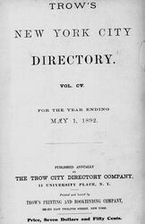 New York City Directory