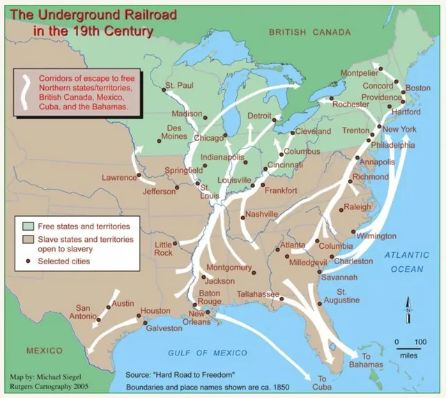 The Underground Railroad To Freedom In The North - MyHeritage Wiki