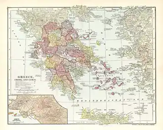 Map of Greece