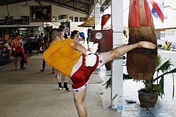 Muay Thai Kick Thailand.