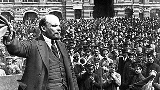man giving a speech