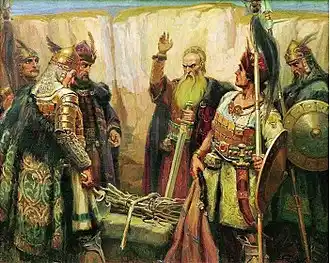 Giudjenov Kubrat and his sons