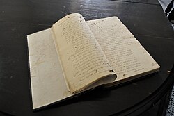 Charity Records Book, St Johns Church from 1824