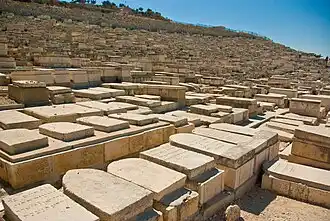 Mount of Olives gravestones in Jerusalem, Israel
