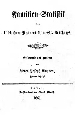 Ortsfamilienbuch, 1861