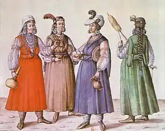 Bulgarian women 1586