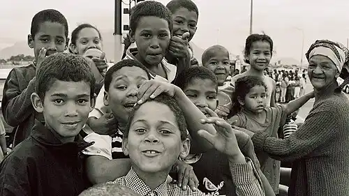 Cape-Coloured children
