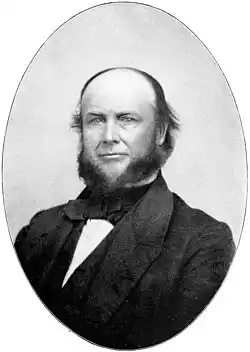 Portrait of William H. Smith, from the book "A History of Barrington, Rhode Island", 1898
