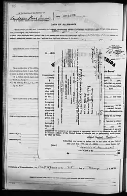 Petition for Naturalization
