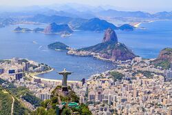 Corcovado Mountain in Rio de Janeiro