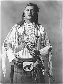 Native American traditional dress.