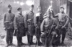 Caucasus Greek volunteers in the Balkan Wars (1912-13).