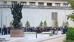 Horwitz-Wasserman Holocaust Memorial Plaza. Philadephia, USA.