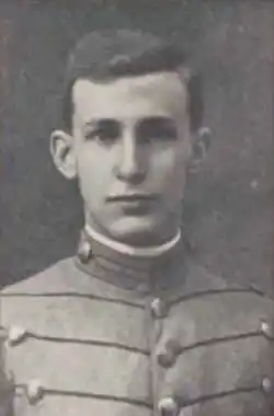 Yearbook photo of Louis Valvelle Sutton, 1910 graduate of the Virginia Polytechnic Institute