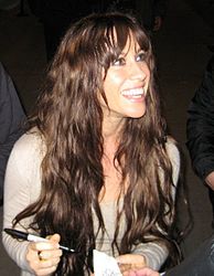 Alanis Morissette, a French Canadian singer and songwriter