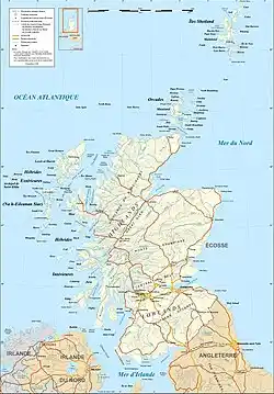 Scottish map